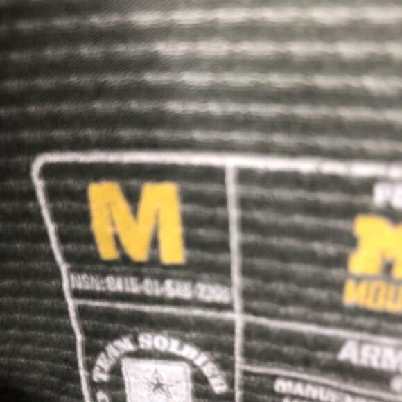 Massif Army Combat Shirt Mens Medium Camo Flame Resistant Tactical Military - Picture 8 of 13